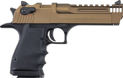 Desert Eagle Mgnm Rsrch LT Weight DE357 Pstl Burnt BRZ/BLK Apptmnts 5in Bar view 4