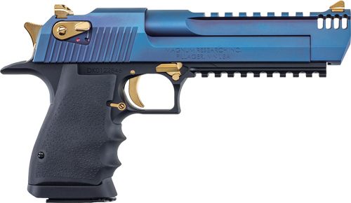 Desert Eagle Mgnm Rsrch LT Weight DE357 Pstl Carbo Blue/Gold Apptmnts 6in B view 4