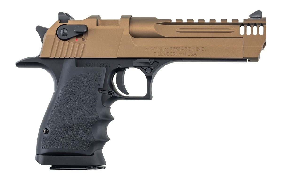 Desert Eagle Mgnm Rsrch LT Weight DE50 Pstl Burnt BRZ/BLK Apptmnts 5in Barr