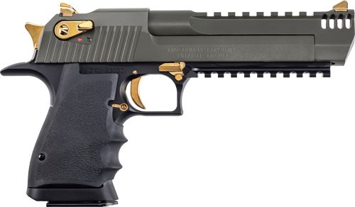 Desert Eagle Mgnm Rsrch LT Weight DE50 Pstl Green/Gold Apptmnts 6in Barrel view 3