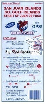 Fish N Map San Juan Islands view 2