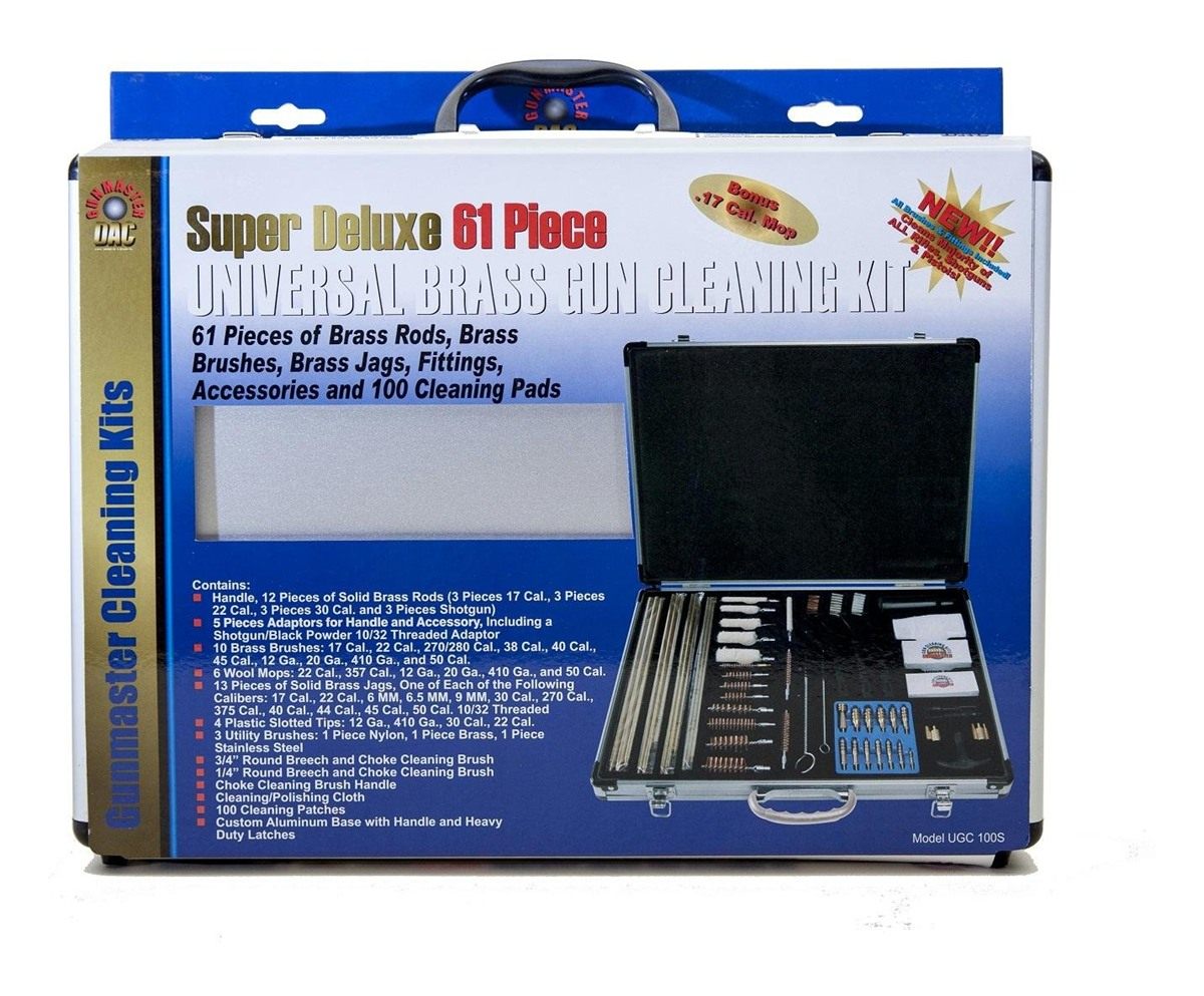 Gunmaster 1004887 Super Deluxe Universal 61 Piece Cleaning Kit