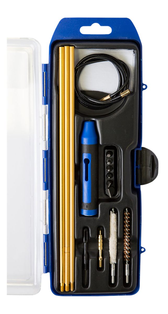 Gunmaster GM22HY .22 Caliber Hybrid Cleaning Kit, 16 Piece