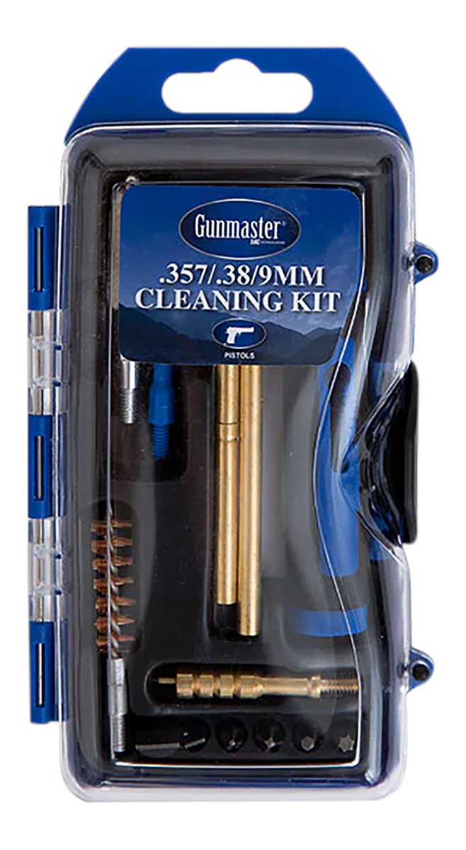 Gunmaster 38/9mm Pistol Cleaning Kit (14-Piece)