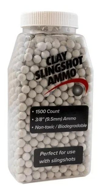 Dac Technologies Clay Slingshot Ammo 1500/ct