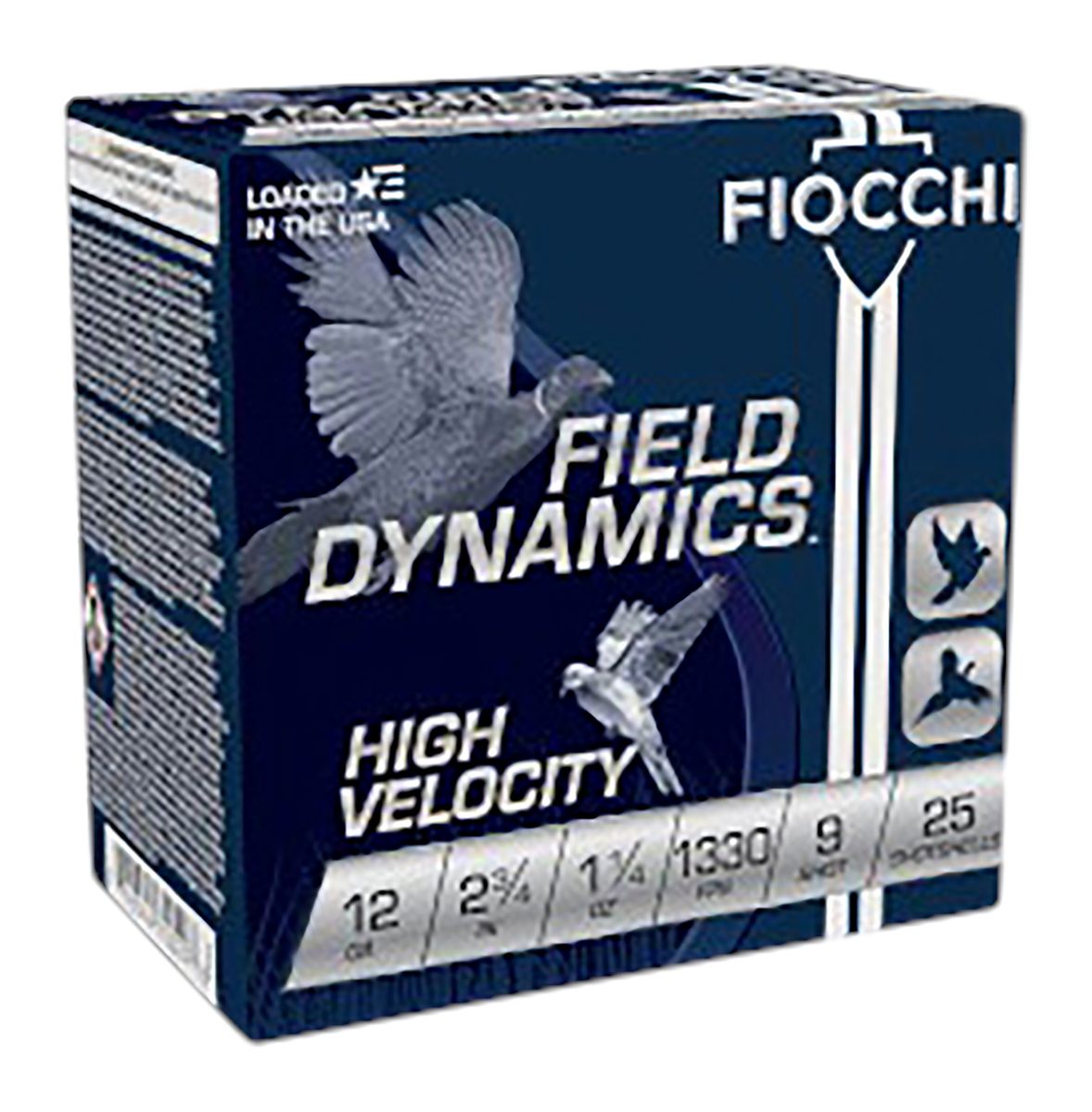 Fiocchi Ammunition 12HV9 Field Dynamics High Velocity 12 Gauge 2.75in 1 1/4