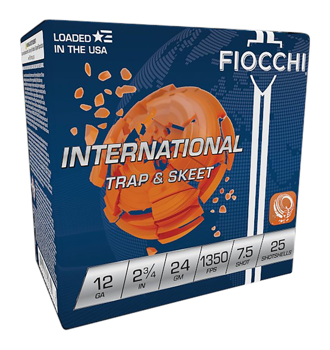 Fiocchi Ammunition 12IN2475 Exacta Target International Trap Skeet 12 Gauge