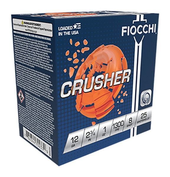 Fiocchi 12CRSR8 Exacta Target Crusher 12 Gauge 2.75in 1oz 8 Shot 25 Per Box view 2