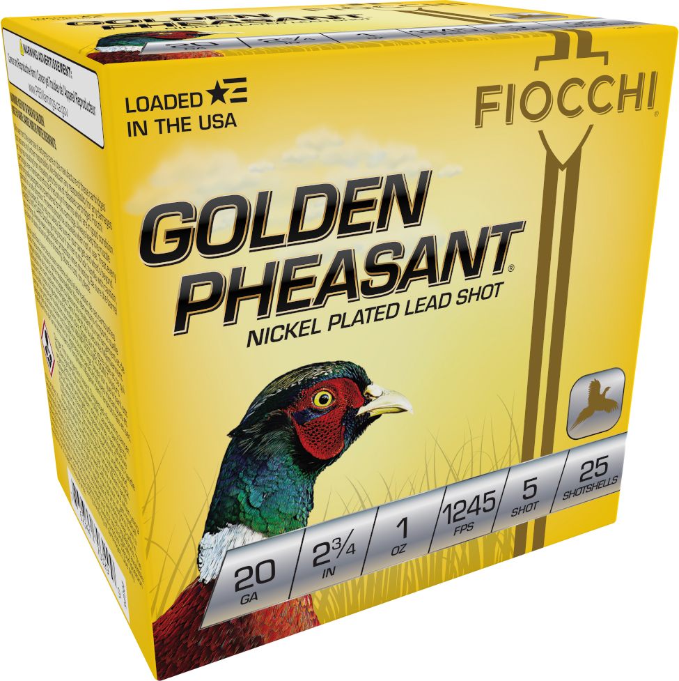 Fiocchi Ammunition 20GP5 Golden Pheasant Extrema 20 Gauge 2.75in 1oz 5 Shot view 2