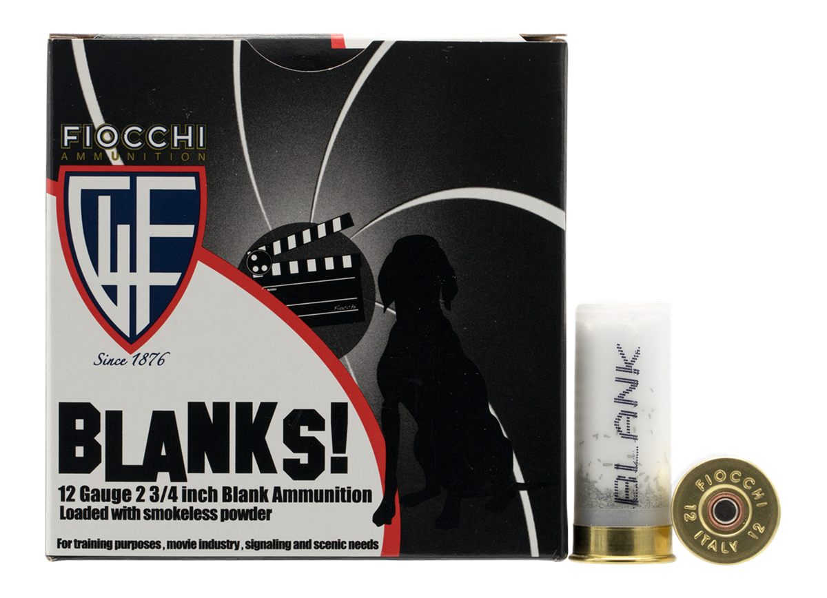 Fiocchi Ammunition 12BLANK Shotgun Blank 25 Per Box/10 Case