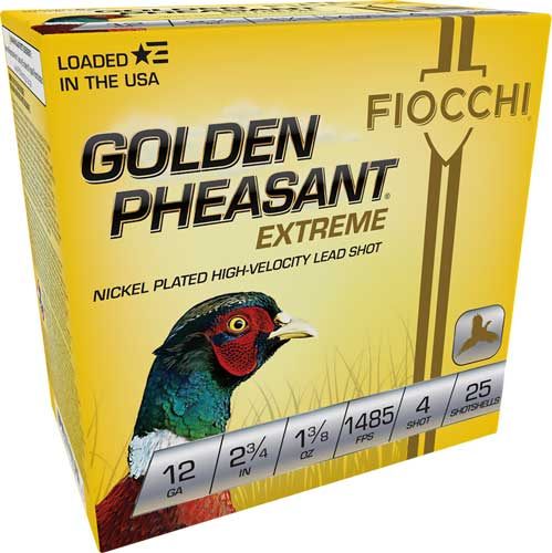 Fiocchi Ammo 12GPX4 Golden Pheasant Extrema 12 Gauge 2.75in 1 3/8oz 4 Shot view 2
