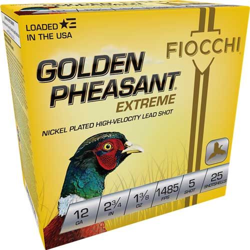 Fiocchi Ammo 12GPX5 Golden Pheasant Extrema 12 Gauge 2.75in 1 3/8oz 5 Shot view 2
