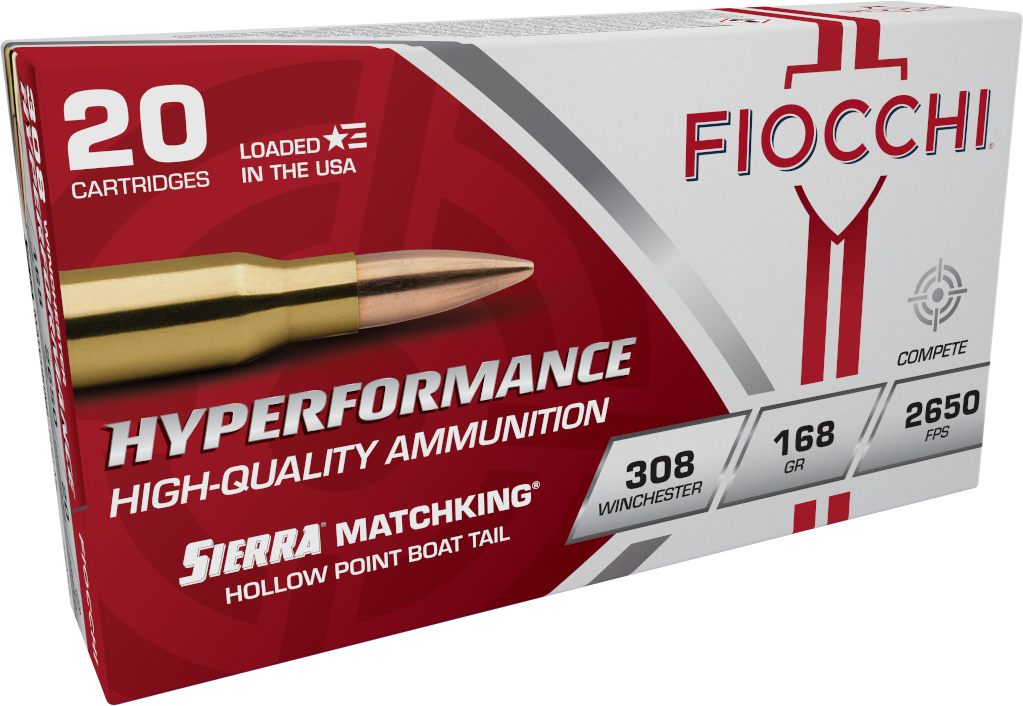 Fiocchi Ammunition 308MKB Hyperformance Compete 308 Win 168gr Sierra MatchK