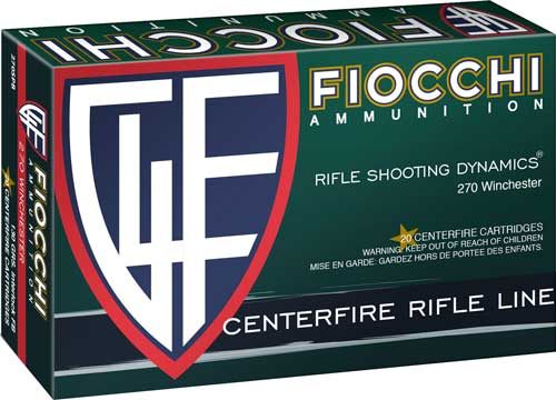 Fiocchi Ammunition 270SPB Field Dynamics 270 Win 130gr Pointed Soft 20 Per view 2