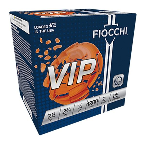 Fiocchi Ammunition 28VIP9 Exacta Target VIP 28 Gauge 2.75in 3/4oz 9 Shot 25 view 2