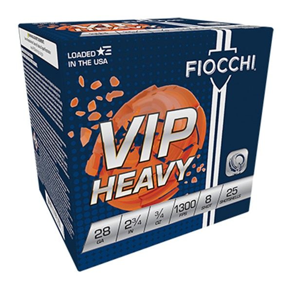 Fiocchi Ammunition 28VIPH8 Exacta Target VIP Heavy 28 Gauge 2.75in 3/4oz 8 view 2