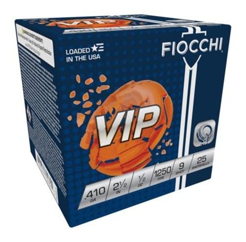 Fiocchi Ammunition 410VIP9 Exacta Target VIP 410 Gauge 2.50in 1/2oz 9 Shot view 2