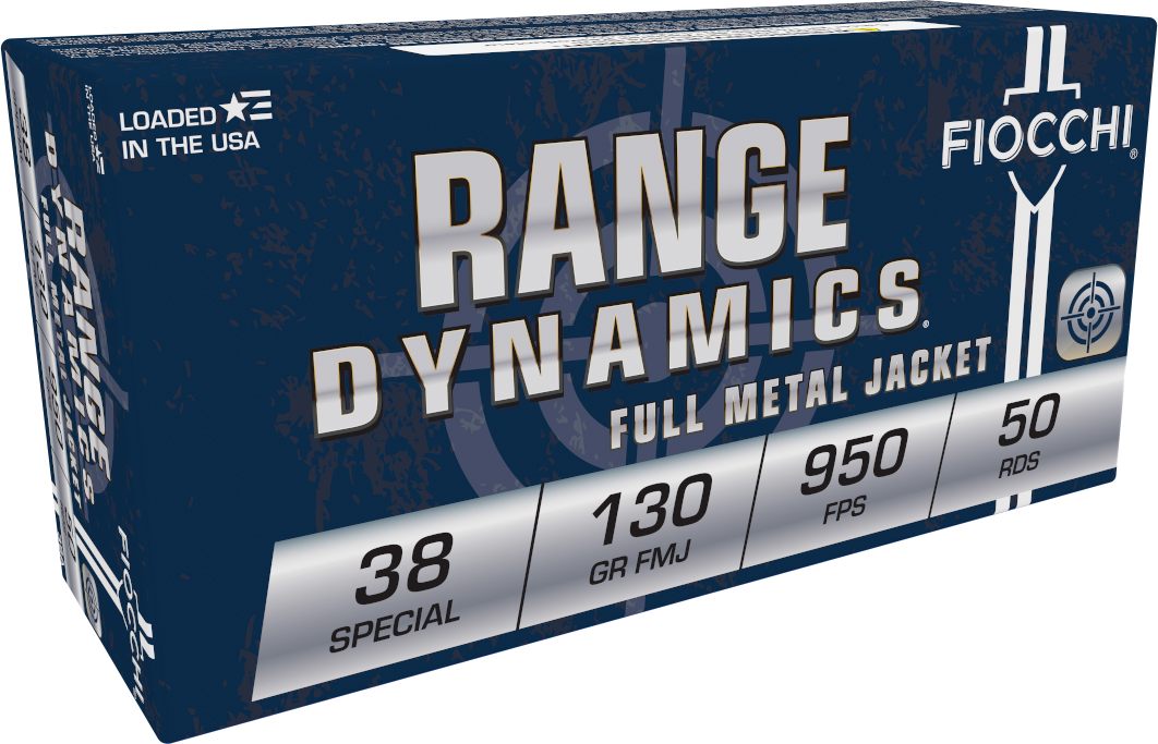 Fiocchi Ammunition Pistol Shooting Dynamics Handgun .38 Spl 130 gr FMJ 950 view 2
