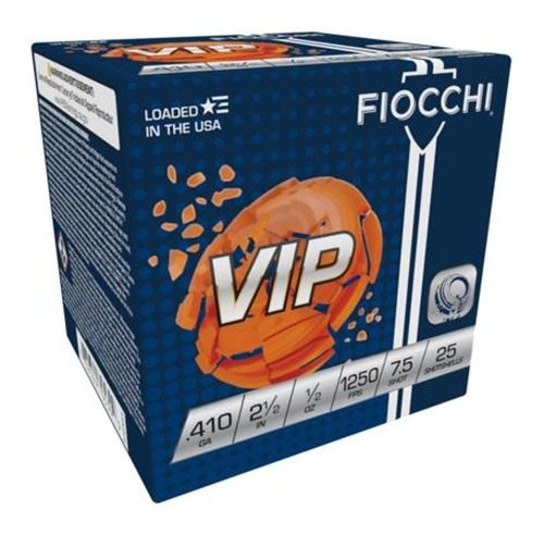 Fiocchi Ammo 410VIP75 Exacta Target VIP 410 Gauge 2.50in 1/2oz 7.5 Shot 25 view 3