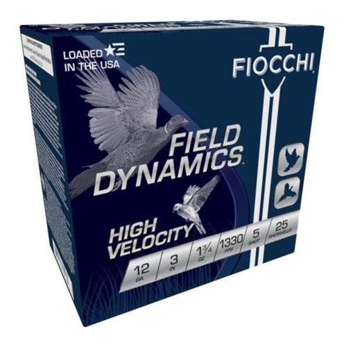 Fiocchi Ammunition 123HV5 Field Dynamics High Velocity 12 Gauge 3in 1 3/4oz view 2