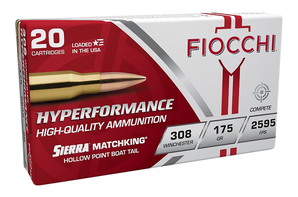 Fiocchi Ammunition 308MKD Hyperformance Compete 308 Win 175gr Sierra MatchK