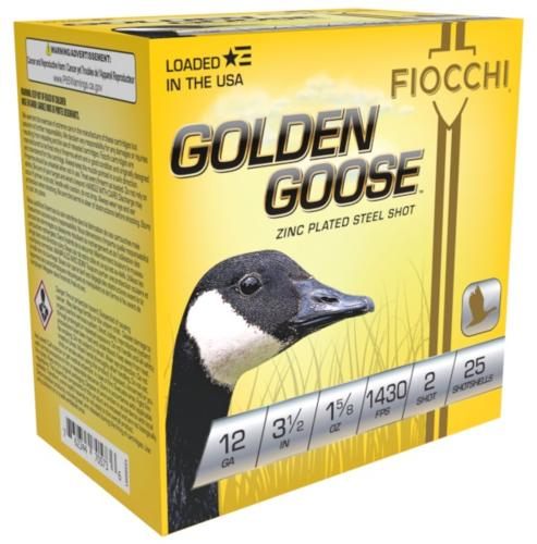 Fiocchi Ammunition Golden Goose Shotshells 12ga 3 1/2in 1-5/8oz 1430fps BBB view 3