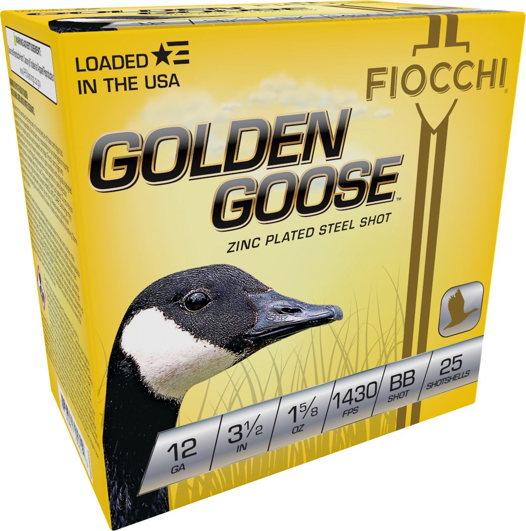 Fiocchi Ammunition 1235GGBB Golden Goose 12 Gauge 3.50in 1 5/8oz BBShot 25 view 2