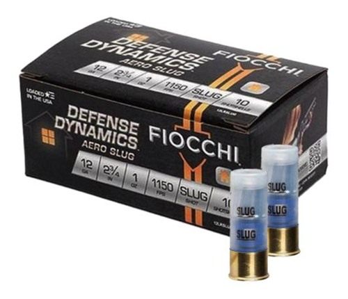 Fiocchi Ammunition 12LRSLUG Defense Dynamics Aero 12 Gauge 2.75in 1oz Rifle view 2