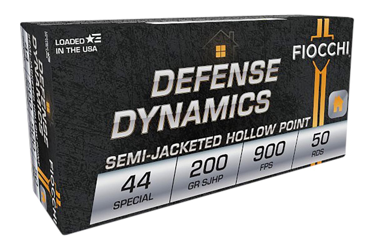 Fiocchi Ammunition 44SA500 Defense Dynamics WSpl 200gr Semi Jacketed Hollow