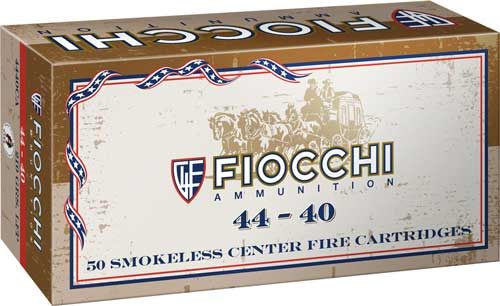Fiocchi 4440CA Cowboy Action 44-40 Win 210gr Lead Round Nose Flat Point 50 view 2