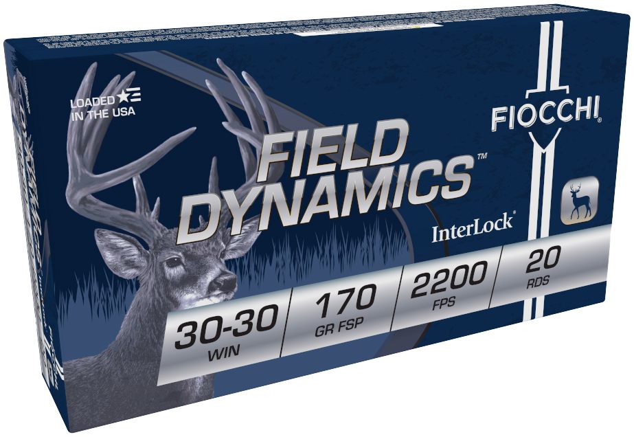 Fiocchi Ammunition Field Dynamics FSP Rifle 30 Win 170gr 2200 PSP 20/ct