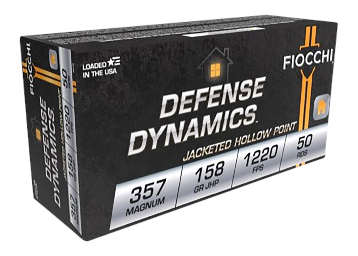 Fiocchi Ammunition Pistol Shooting Dynamics Handgun .357 Mag 158 gr JHP 122