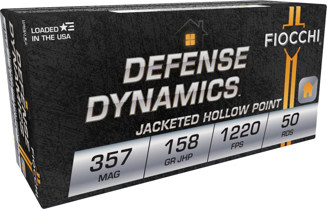Fiocchi Ammunition Pistol Shooting Dynamics Handgun .357 Mag 158 gr JHP 122 view 2
