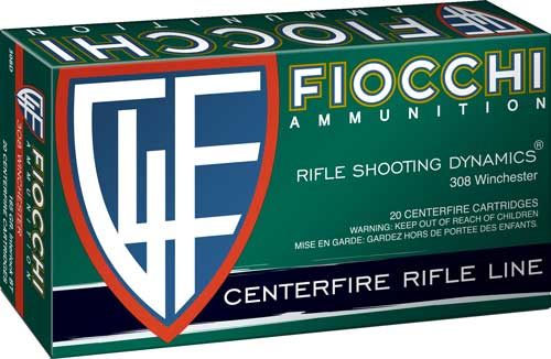 Fiocchi Ammunition 308D Field Dynamics 308 Win 165gr Pointed Soft 20 Per Bo view 2