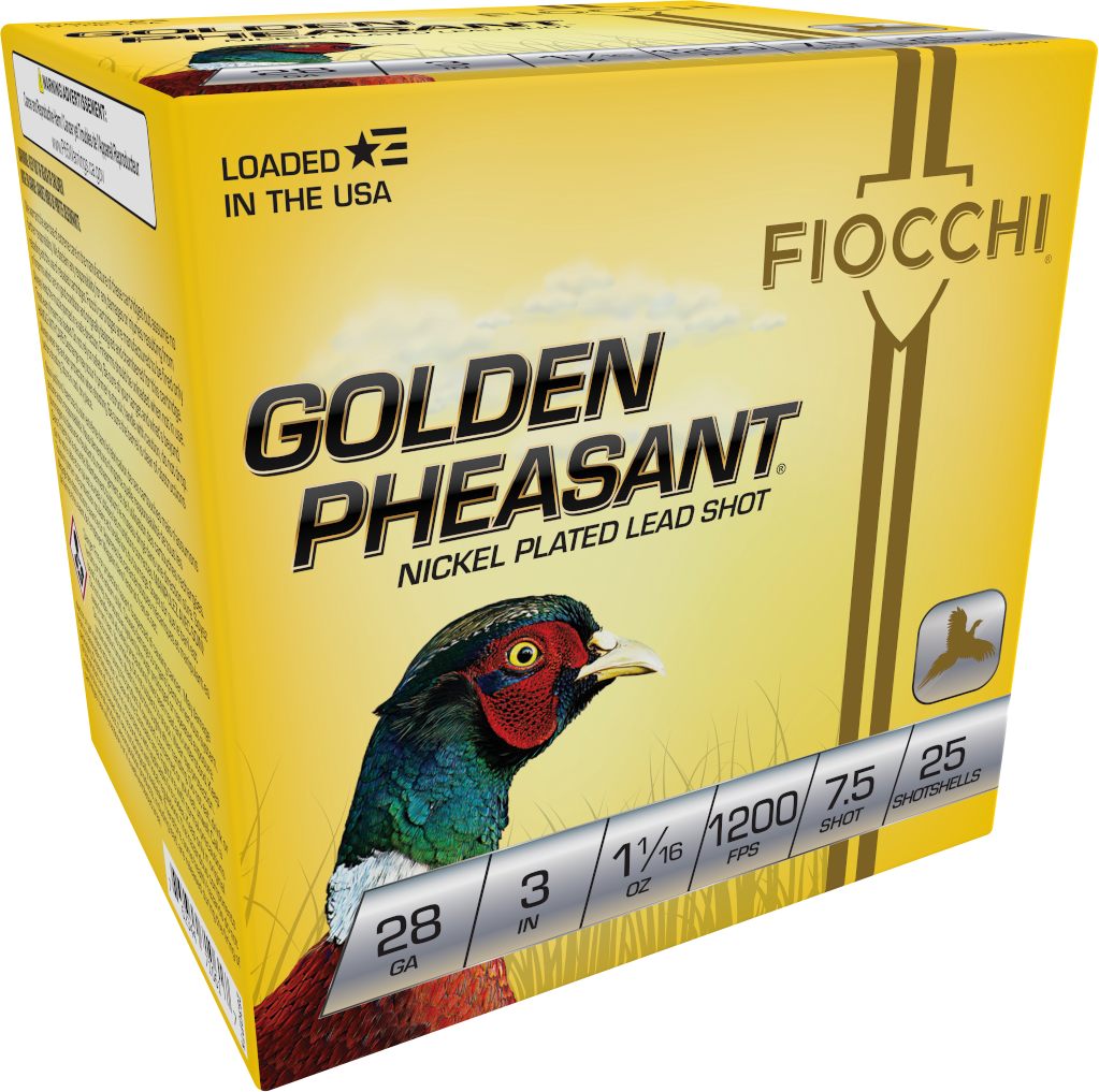 Fiocchi Ammunition 283GP75 Golden Pheasant Extrema 28 Gauge 3in 11/16oz 7.5