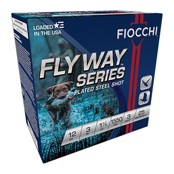 Fiocchi Ammunition 123ST153 Flyway 12 Gauge 3in 1 1/5oz 3 Shot 25 Per Box/1 view 2