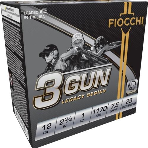 Fiocchi Ammunition 12DL3G75 3-Gun Match Legacy Series 12 Gauge 2.75in 1oz 7 view 2