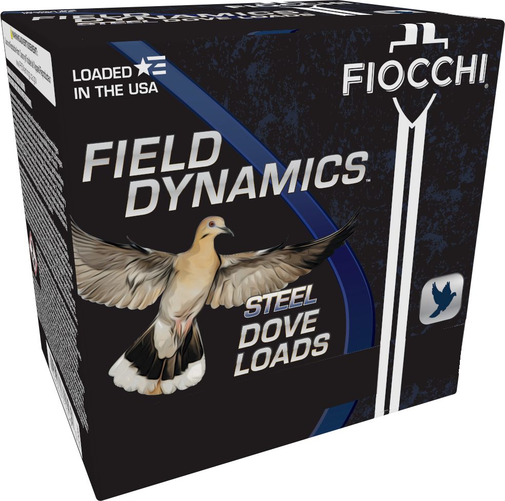Fiocchi Ammunition 12DLS187 Field Dynamics Dove Quail 12 Gauge 2.75in 1 1/8