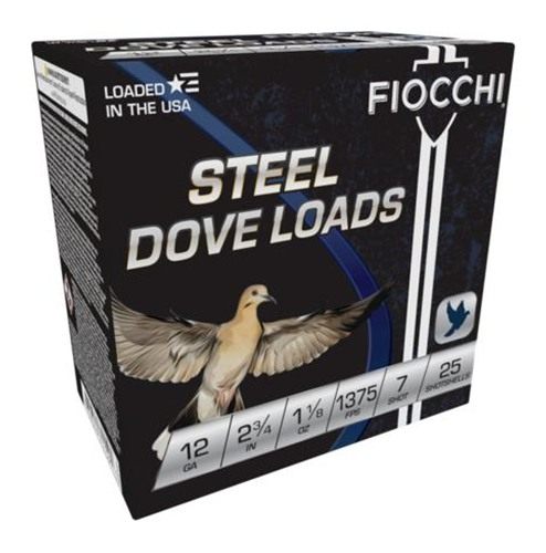 Fiocchi Ammunition 12DLS187 Field Dynamics Dove Quail 12 Gauge 2.75in 1 1/8 view 2