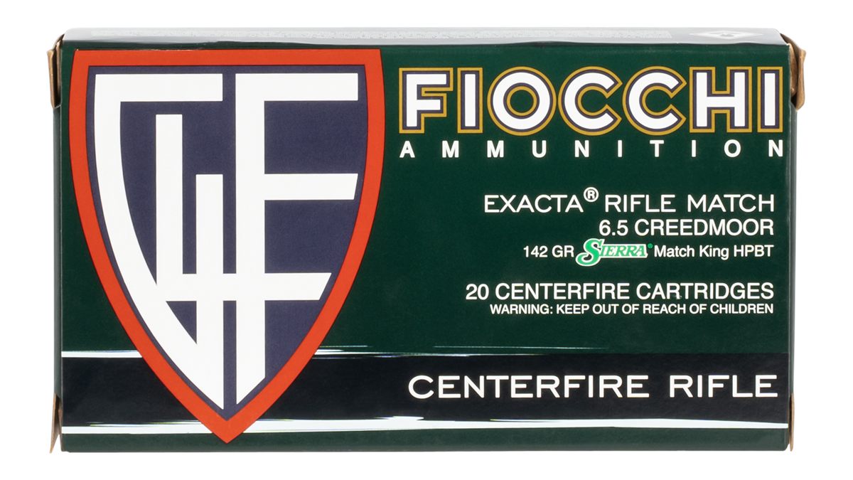 Fiocchi Ammunition 65CMMKC Hyperformance Compete 6.5 Creedmoor 142gr Sierra