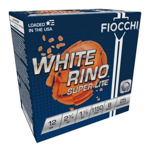 Fiocchi Ammunition 12WRSL8 Exacta Target White Rino Super Light 12 Gauge 2. view 2