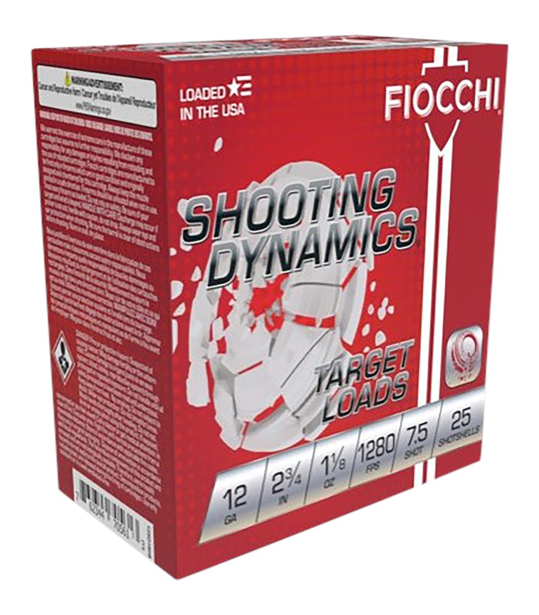 Fiocchi Ammunition 12SDHV75 Shooting Dynamics Target 12 Gauge 2.75in 1 1/8o