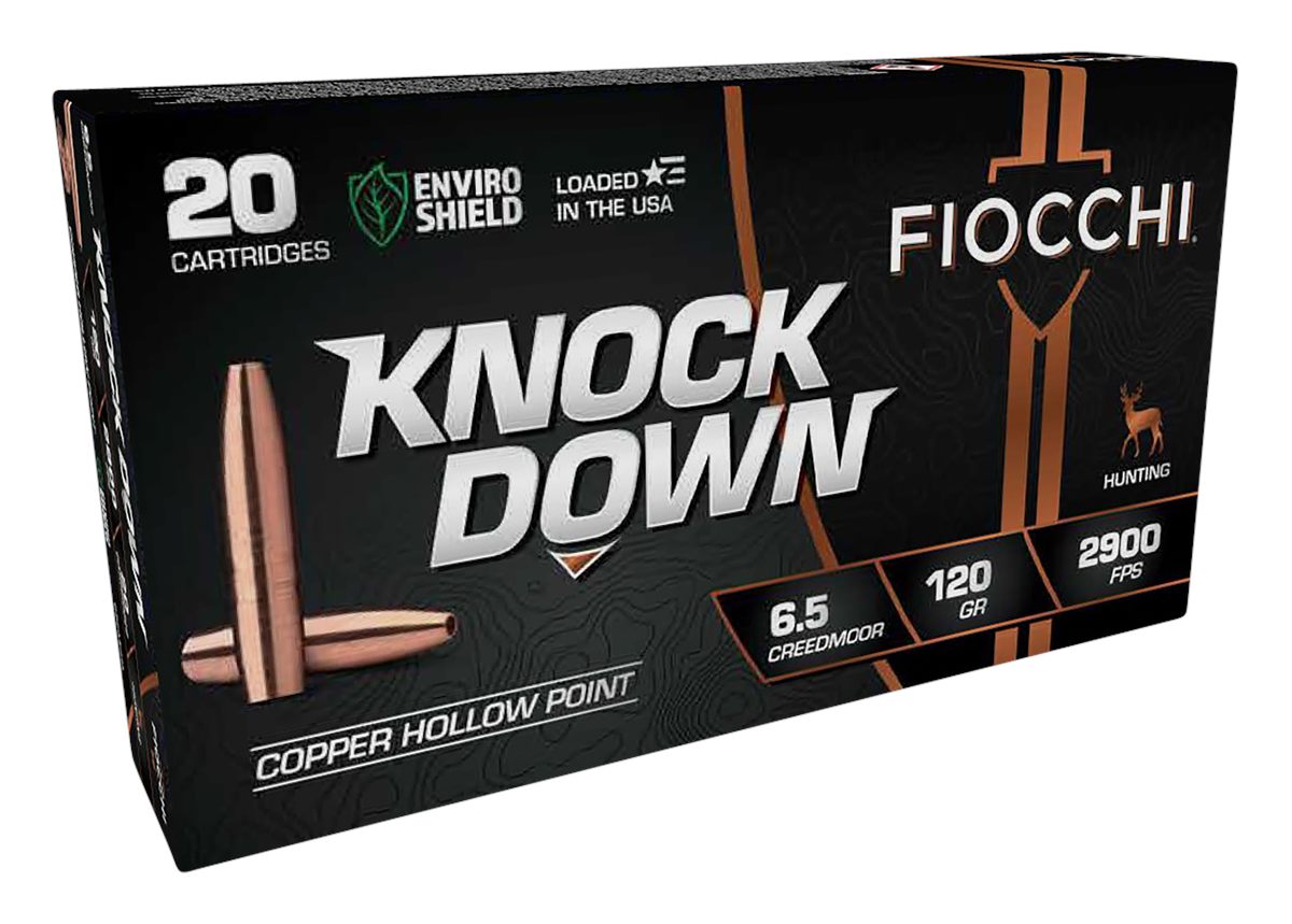 Fiocchi Ammunition 65CMCHA Knock Down Enviro Shield 6.5 Creedmoor 120gr Hol