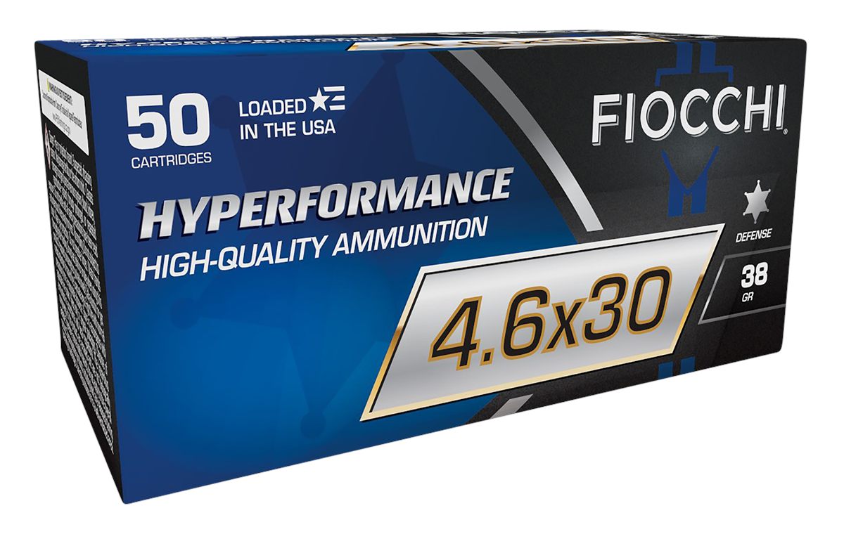 Fiocchi Ammunition 46EXD Hyperformance 4.6x30mm 38gr Tipped Hollow Point 50