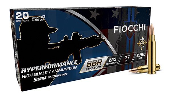 Fiocchi Ammunition Hyperformance SBR Sierra Matchking .223 Rem 77gr HPBT 27 view 3