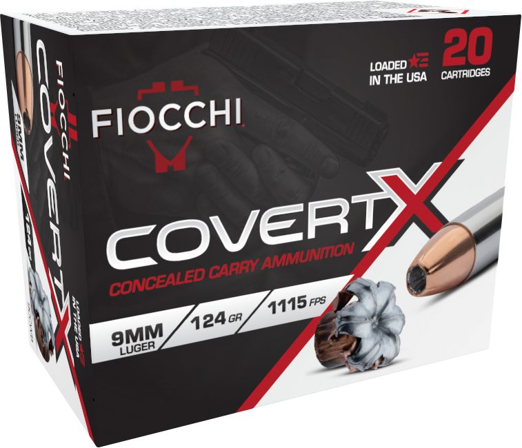 Fiocchi Ammo 9CCWB9mm Luger 124gr Jacketed Hollow Point 20 Per Box/10 Case view 2