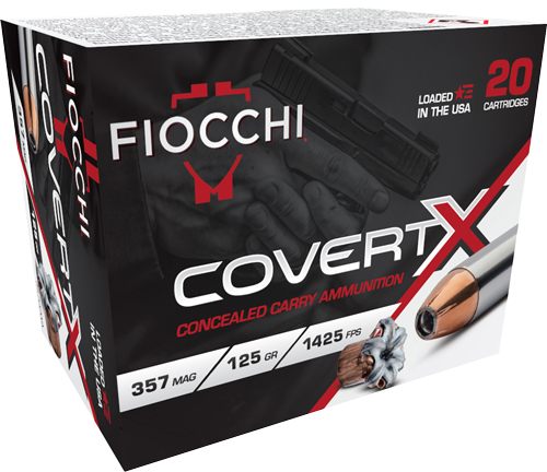 Fiocchi Ammunition 357CCWA CovertX 357 Mag 125gr Jacketed Hollow Point 20 P view 2
