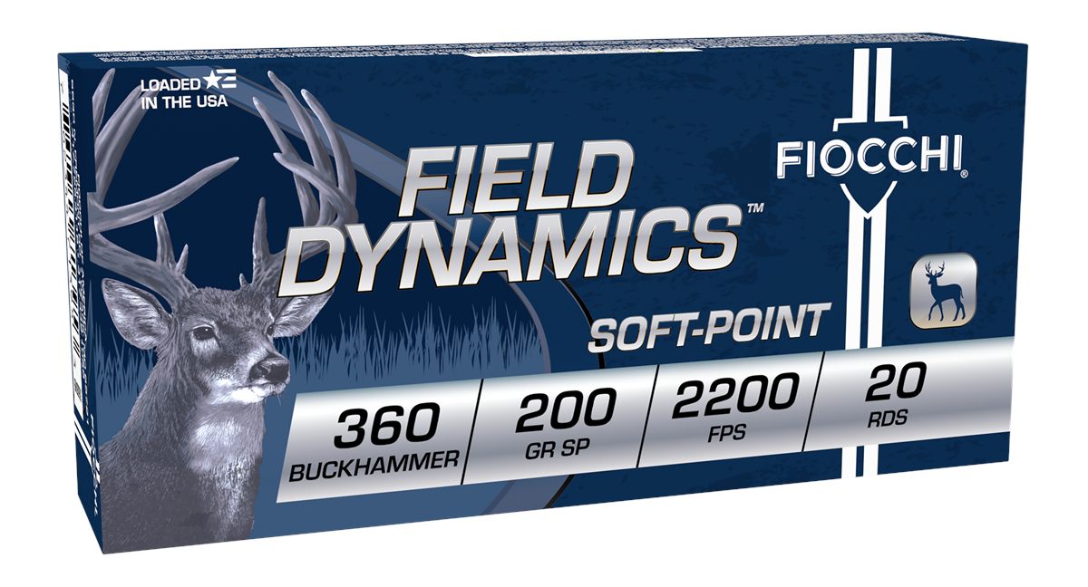 Fiocchi Ammunition 360BHB Field Dynamics 360 Buckhammer 200gr Soft Point 20