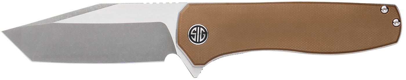Eikonic Knife Sig Sauer Knives XI SBRN 3.40in Folding Modified Tanto Plain