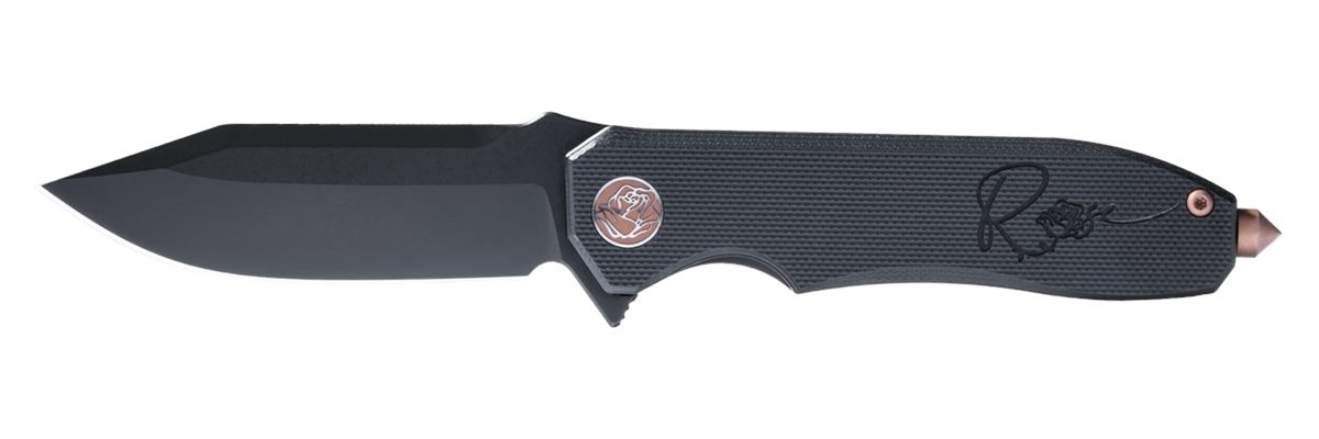 Eikonic Knife SIG RS 5BB Rose 2.93in BLK/Rose